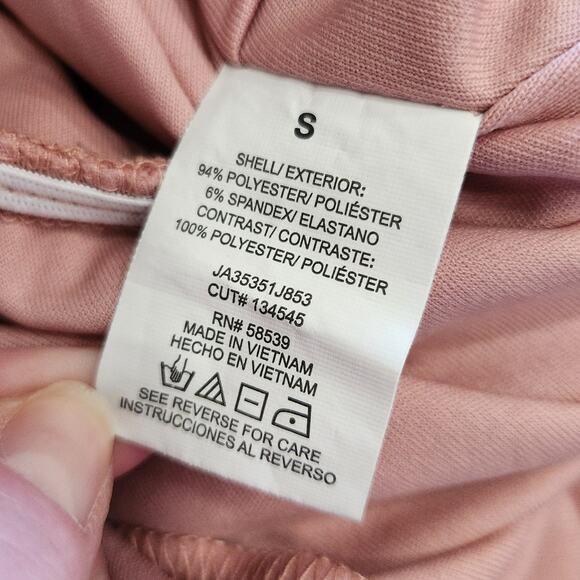 Speechless Tie Strap Eyelet Lace Boho Fit & Flare Dress Flowy Pink Size Small - Picture 8 of 9